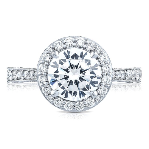 TACORI Classic Crescent,  RoyalT Engagement Ring HT2650RD8