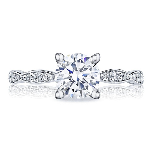 TACORI Sculpted Crescent Engagement Ring 46-2RD65W
