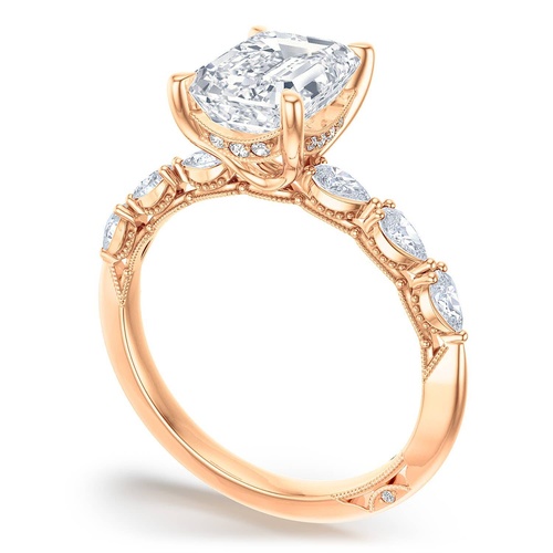 TACORI Sculpted Crescent Engagement Ring 2687ec8x6pk
