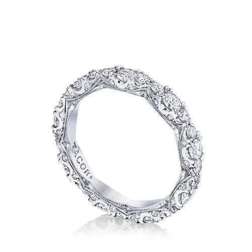 TACORI Classic Crescent Wedding and RoyalT Wedding Wedding Band HT2653B