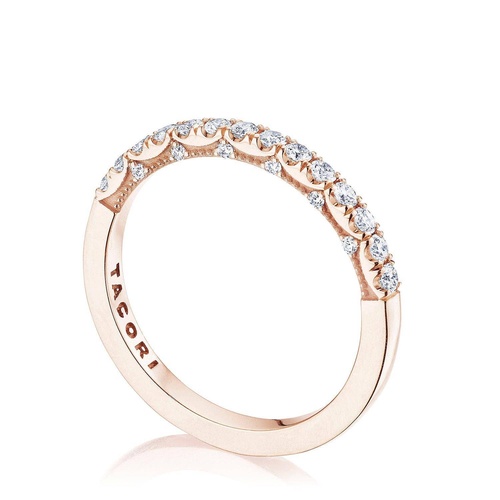 TACORI Sculpted Crescent Wedding Wedding Band p1042bfpk