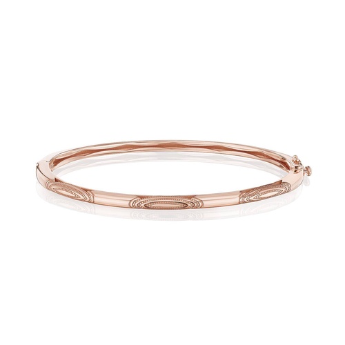 Bangle, Pulse Milgrain, 3mm