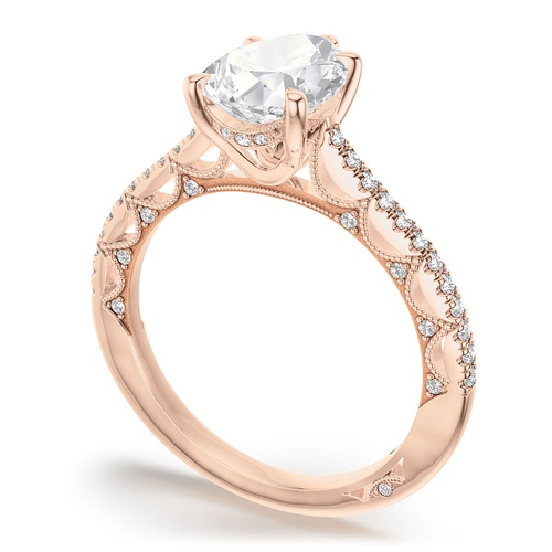 TACORI Lunetta Crescent Engagement Ring 272117PS85X55PK