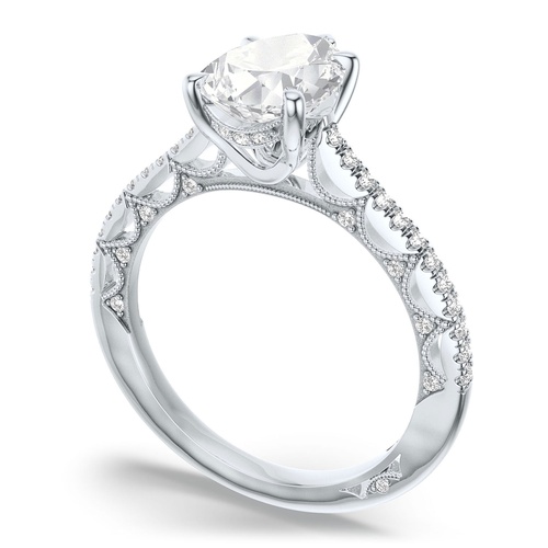 TACORI Lunetta Crescent Engagement Ring 272117PS85X55W