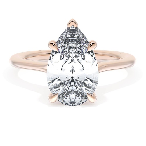 Pear Solitaire Engagement Ring