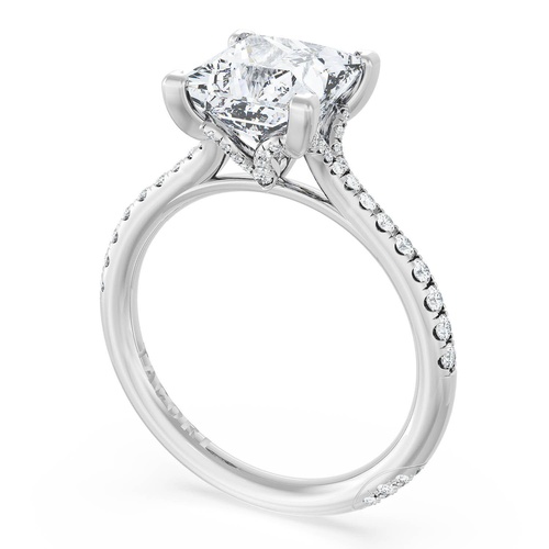 Princess Solitaire Engagement Ring