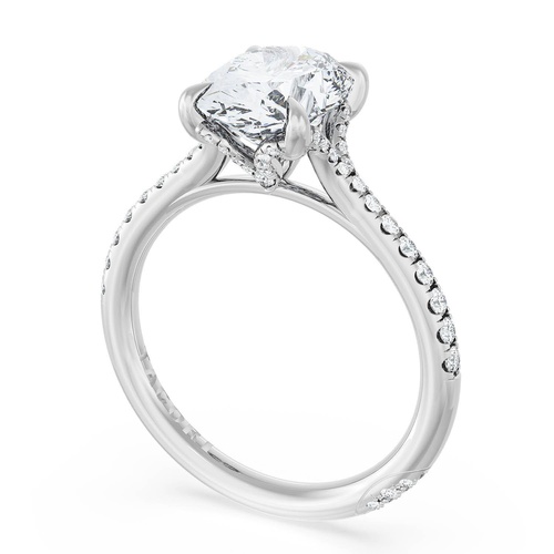 Oval Solitaire Engagement Ring