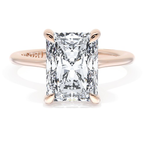 Radiant Solitaire Engagement Ring Radiant Solitaire Engagement Ring