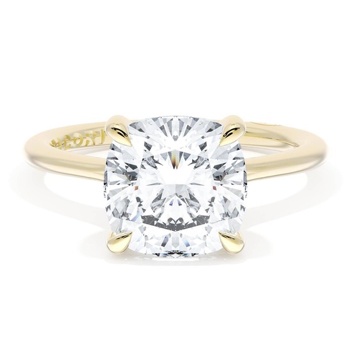 Cushion Solitaire Engagement Ring