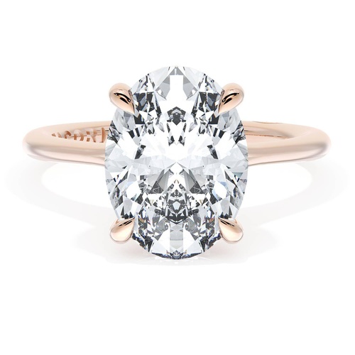 Oval Solitaire Engagement Ring