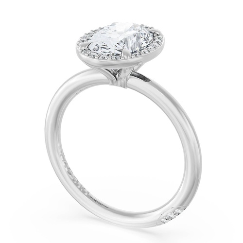 Oval Bloom Engagement Ring