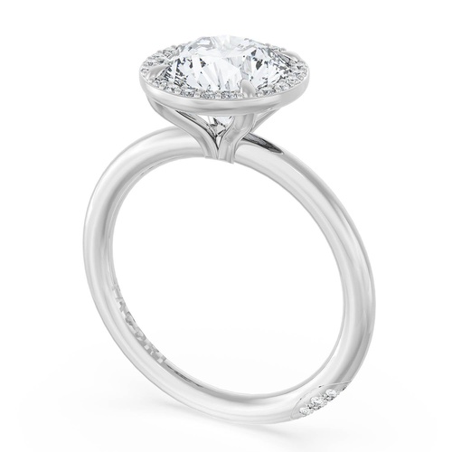Round Bloom Engagement Ring