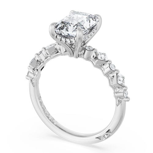 TACORI Sculpted Crescent Engagement Ring 272937RAD85x6W