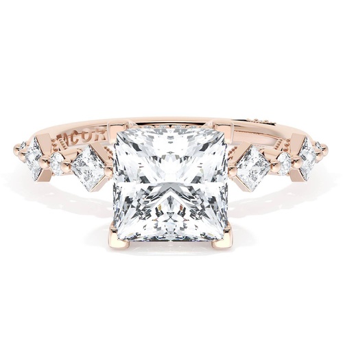 Princess Solitaire Engagement Ring