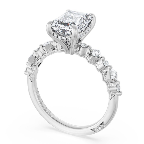 TACORI Sculpted Crescent Engagement Ring 272937EC85x6PL