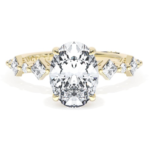 TACORI Sculpted Crescent Engagement Ring 272937OV95x7Y