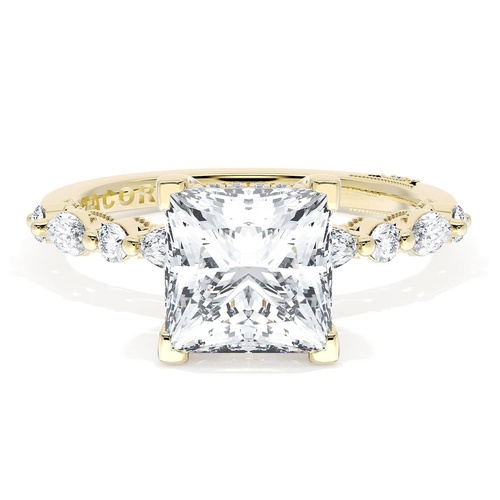 Princess Solitaire Engagement Ring