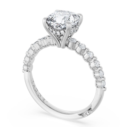 Cushion Solitaire Engagement Ring