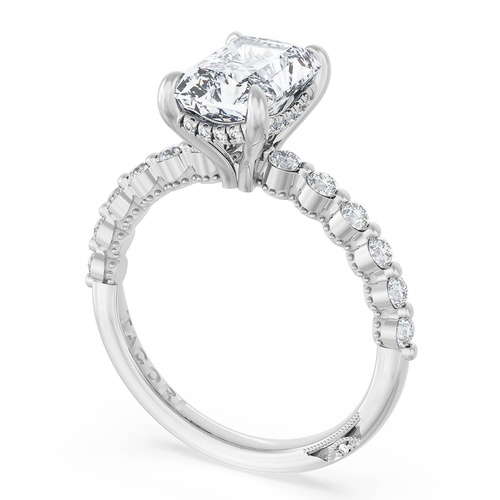 TACORI Sculpted Crescent Engagement Ring 2666RAD85x6PL