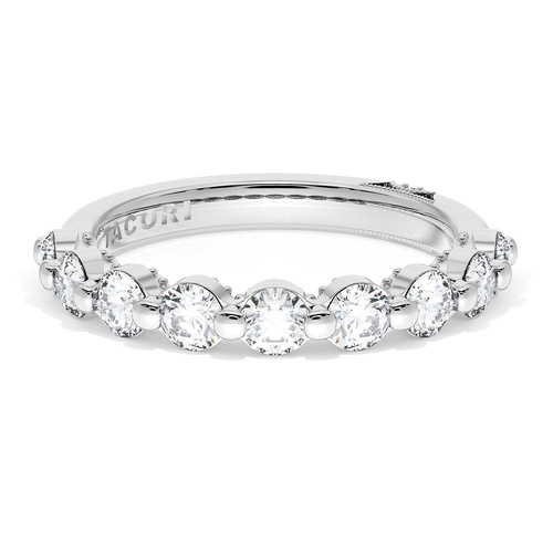 Round Diamond Wedding Band, 3.40mm