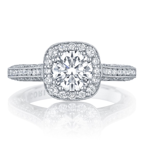 TACORI Classic Crescent Engagement Ring HT2550CU65
