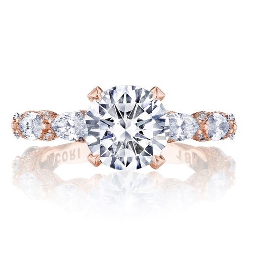 TACORI Classic Crescent,  RoyalT Engagement Ring HT2667RD8PK