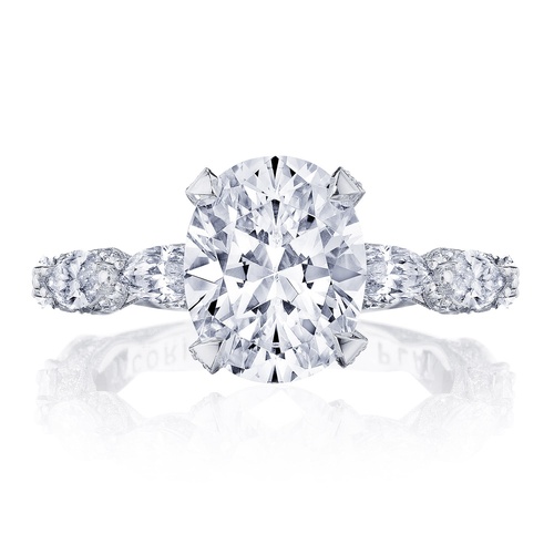 TACORI Classic Crescent,  RoyalT Engagement Ring HT2667OV10X8