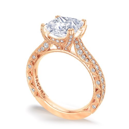 TACORI Classic Crescent,  RoyalT Engagement Ring HT2626PR75PK