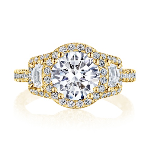 TACORI Petite Crescent,  RoyalT Engagement Ring HT2677RD8Y