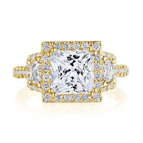 TACORI Petite Crescent,  RoyalT Engagement Ring HT2677PR7Y