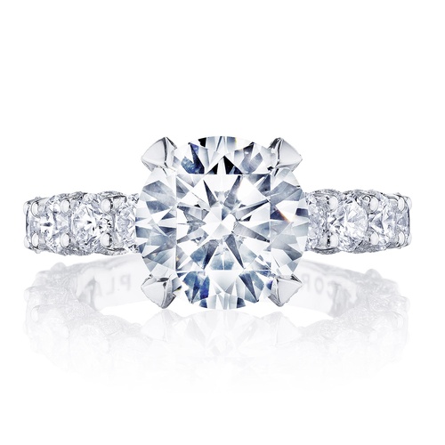 TACORI Classic Crescent,  RoyalT Engagement Ring HT2664RD95