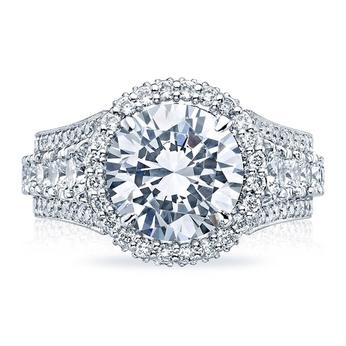 TACORI Classic Crescent,  RoyalT Engagement Ring HT2613RD85