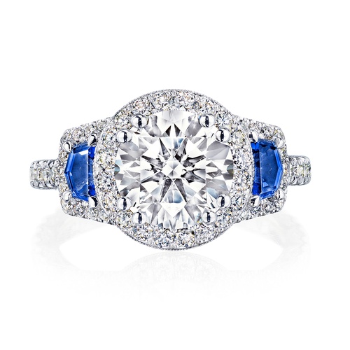 TACORI Petite Crescent,  RoyalT Engagement Ring HT2679RD85BS TACORI Petite Crescent,  RoyalT Engagement Ring HT2679RD85BS