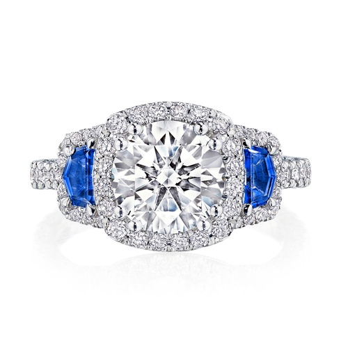 TACORI Petite Crescent,  RoyalT Engagement Ring HT2679CU8BS