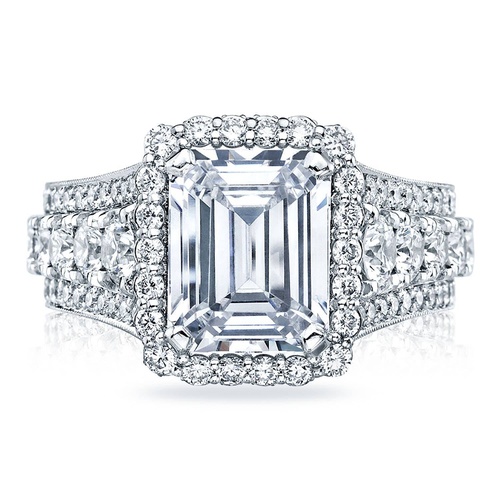 TACORI Classic Crescent,  RoyalT Engagement Ring HT2613EC10X8