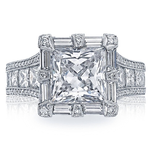 TACORI Classic Crescent,  RoyalT Engagement Ring HT2601PR85