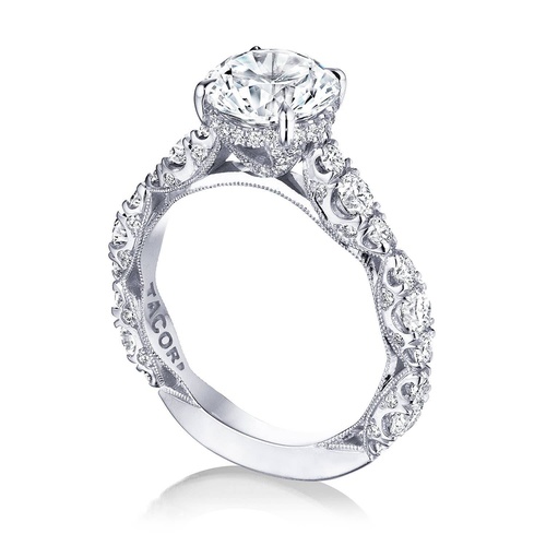 TACORI Engagement Ring Petite Crescent,  RoyalT HT2654RD9