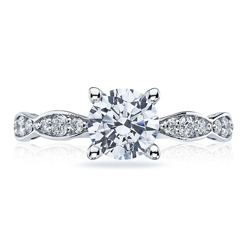TACORI Sculpted Crescent Engagement Ring 46-25RD65
