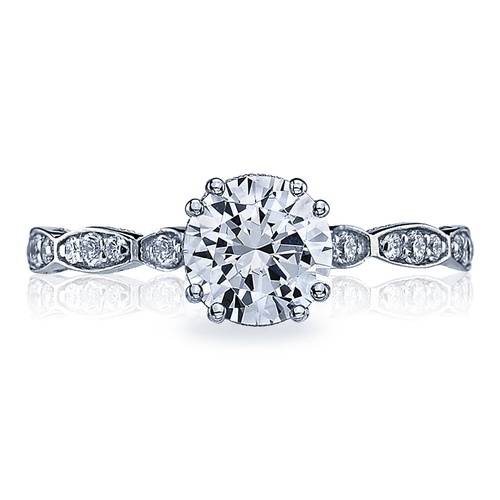 TACORI Sculpted Crescent Engagement Ring 57-2RD65