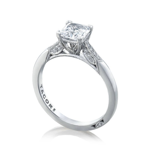 Princess Solitaire Engagement Ring