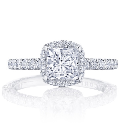 TACORI Petite Crescent Engagement Ring HT2572PR55W