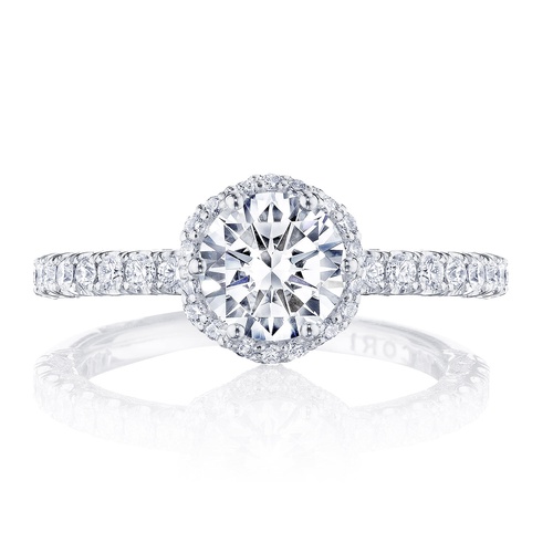 TACORI Petite Crescent Engagement Ring HT2572RD65W