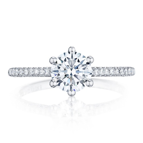 TACORI Petite Crescent Engagement Ring HT254615RD65 TACORI Petite Crescent Engagement Ring HT254615RD65