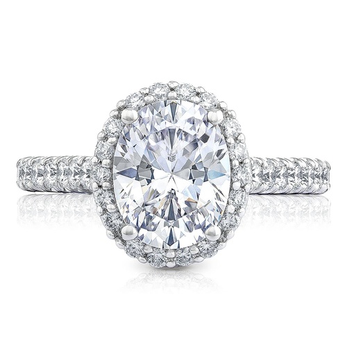 TACORI Petite Crescent Engagement Ring HT254725OV95X75
