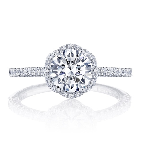 TACORI Petite Crescent Engagement Ring HT257215RD7W