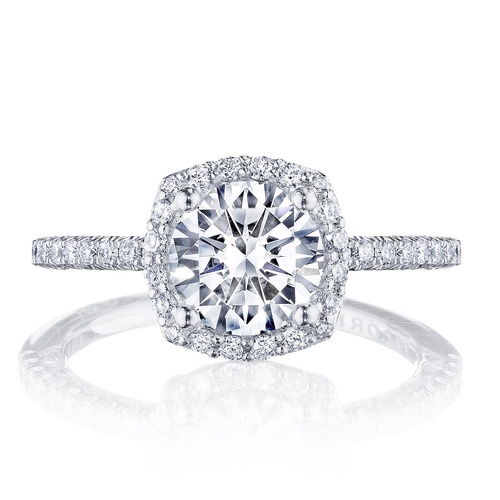 TACORI Petite Crescent Engagement Ring HT257215CU7W