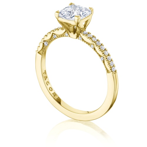TACORI Sculpted Crescent Engagement Ring P104PR55FY