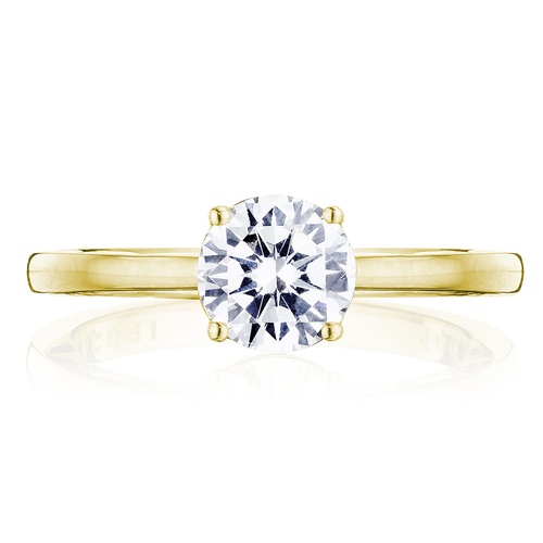 TACORI Sculpted Crescent Engagement Ring P100RD65FY