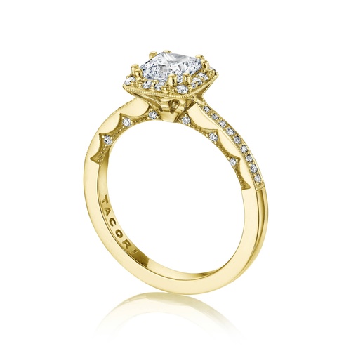 TACORI Sculpted Crescent Engagement Ring P103PR55FY