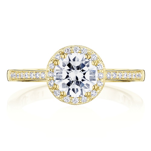 TACORI Sculpted Crescent Engagement Ring P103RD65FY
